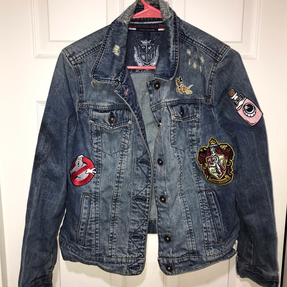 Tommy Hilfiger Women’s Jean Jacket Patches